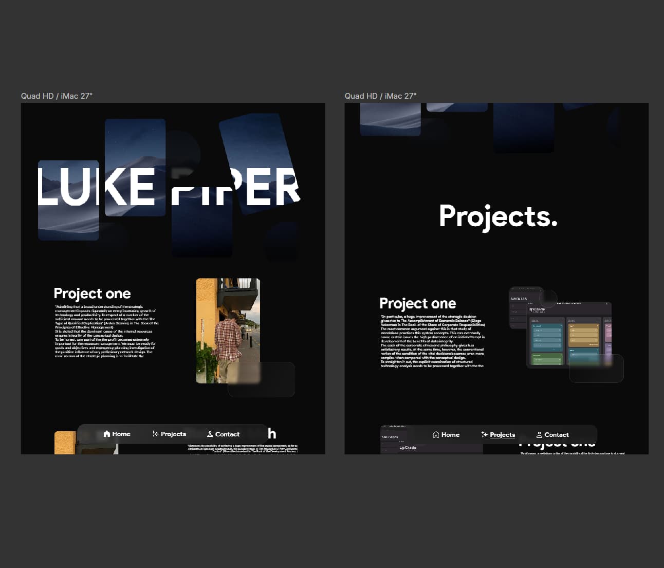 Luke's website